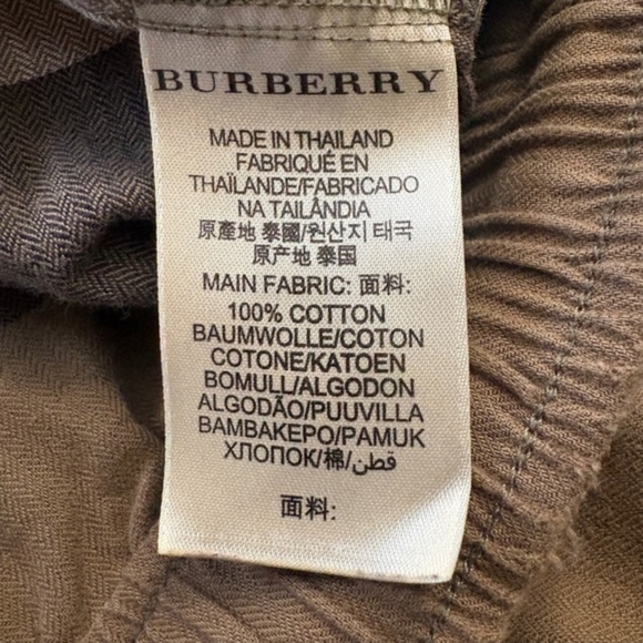 Burberry Monocrhome Jogger Pants. - Picture 9 of 9